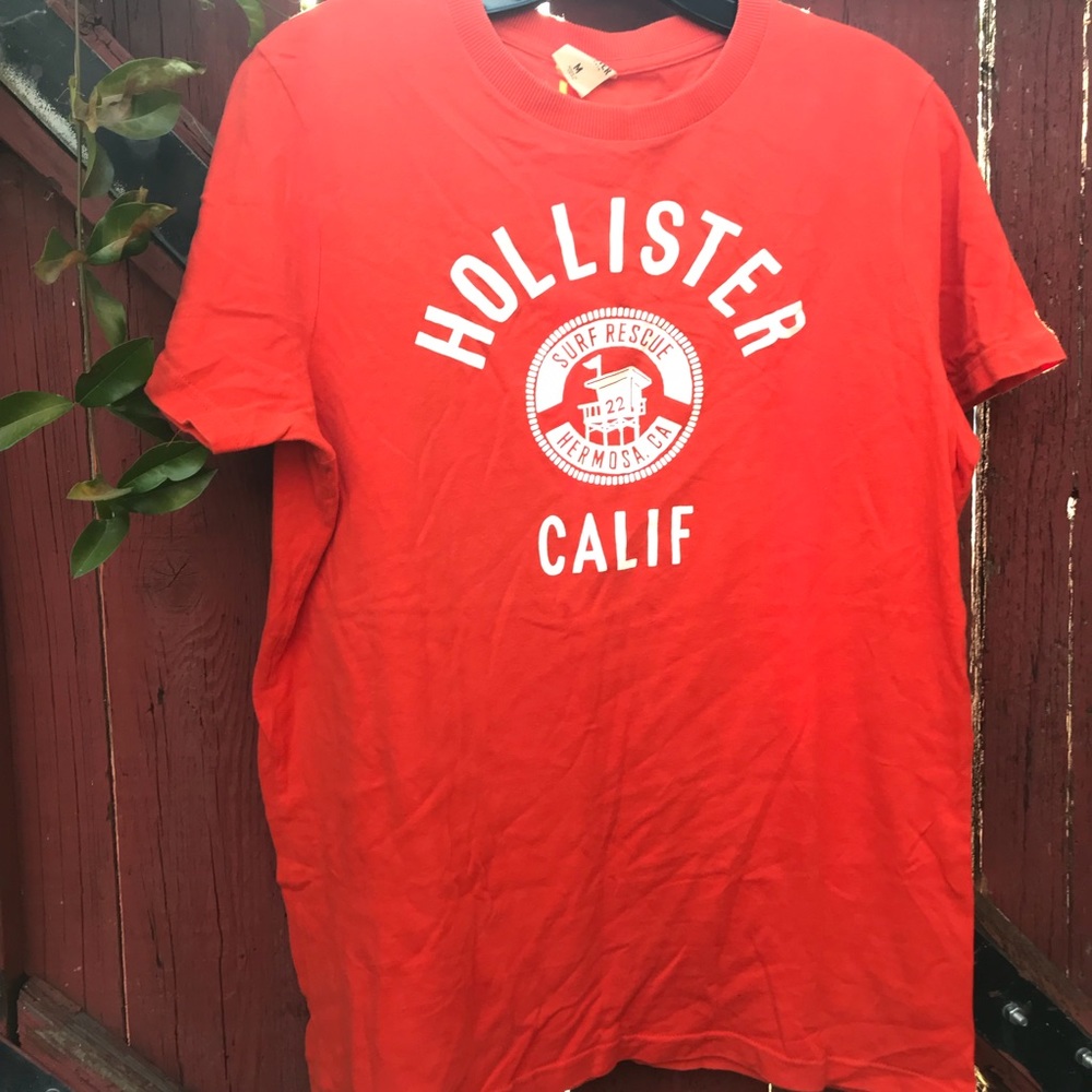 Orange Hollister Tee
